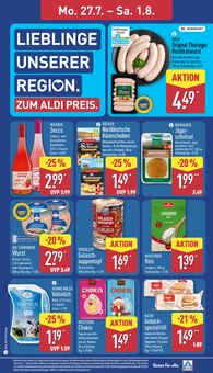 ALDI Nord Prospekt der aktuellen Woche, gĂĽltig von 27.07.2026 bis 01.08.2026 Aktueller ALDI Nord Prospekt "Aktuelle Angebote" mit 47 Seiten