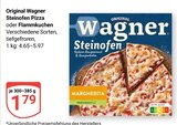 Steinofen Pizza im Angebot bei GLOBUS in Salzgitter Steinofen Pizza Angebote von Wagner bei GLOBUS Salzgitter für 1,79 €