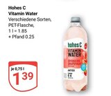 Vitamin Water im Angebot bei GLOBUS in Bochum Vitamin Water Angebote von hohes C bei GLOBUS Bochum für 1,39 €