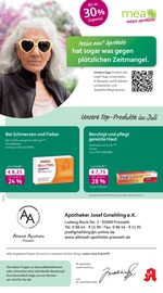Aktueller mea - meine apotheke Apotheke Prospekt in Eschenbach und Umgebung, "Unsere Juli-Angebote" mit 4 Seiten, 01.07.2025 - 31.07.2025