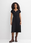 Jersey Kleid aus fließendem Viskose-Mix in schwarz, Viskose von bonprix im aktuellen bonprix. Prospekt für 29,99 €