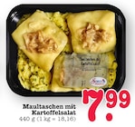 Maultaschen mit Kartoffelsalat Angebote von Check-In Manufaktur bei E center Heidelberg für 7,99 €