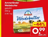 Aktuelles Weidebutter Angebot bei Netto Marken-Discount in Heidelberg ab 0,99 €