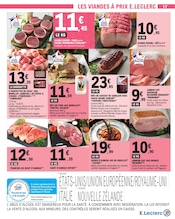 Promos Rôti De Porc dans le catalogue "UN RÉVEILLON GOURMAND à prix E.Leclerc" de E.Leclerc à la page 17