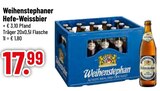 Hefe-Weissbier von Weihenstephaner im aktuellen Trinkgut Prospekt für 17,99 €