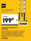 Promo Échelle télescopique 3,27 m 11 marches à 199,00 € dans le catalogue Tout Faire à La Ferté-Saint-Aubin