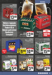 Aktueller EDEKA Prospekt mit Bier, "Aktuelle Angebote", Seite 19