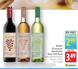 Echt Süß Spätburgunder Rotwein Angebote von Baden Ortenauer Weinkeller bei E center Homburg für 2,99 €
