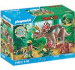 Tricératops et son bébé - Playmobil en promo chez La Grande Récré Tricératops et son bébé - Playmobil dans le catalogue La Grande Récré