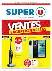 Prospectus Supermarchés Super U en cours à Le Bourget et alentours, "Super U", 4 pages, 16/06/2026 - 28/06/2026 Catalogue Supermarchés Super U en cours à Le Bourget et alentours, "Super U", 4 pages, 16/06/2026 - 28/06/2026