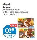 Maggi im V-Markt Prospekt Saucen von Maggi im aktuellen V-Markt Prospekt für 0,99 €