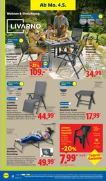 Lidl Hocker im Prospekt 