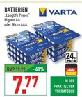 Aktuelles BATTERIEN Angebot bei Marktkauf in Wuppertal ab 7,77 €