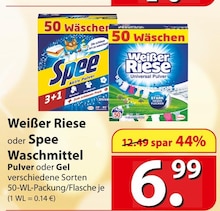 Weißer Riese oder Spee Waschmittel Angebot in Lotsenstation, Gem Schülp b. Rendsburg im aktuellen Prospekt bei famila Nordost in Lotsenstation, Gem Schülp b. Rendsburg