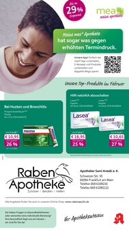 mea - meine apotheke Prospekt Unsere Februar-Angebote mit  Seiten in Frankfurt (Main) und Umgebung
