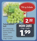 combi Emden - Tafeltrauben hell Angebot im Prospekt Tafeltrauben hell bei combi im Emden Prospekt für 1,99 €