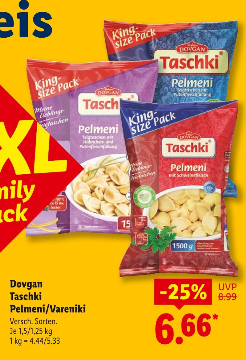 Taschki Pelmeni/Vareniki