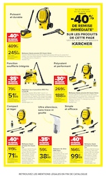Offre Nettoyeur Haute-Pression dans le catalogue Carrefour du moment à la page 54