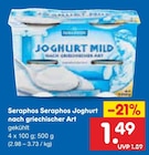 Joghurt nach griechischer Art Angebote von Seraphos bei Netto Marken-Discount Bietigheim-Bissingen für 1,49 €