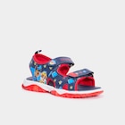 Sandales semelles lumineuses Paw Patrol bleu marine garçon en promo chez La Halle Sandales semelles lumineuses Paw Patrol bleu marine garçon dans le catalogue La Halle