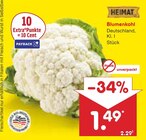 Blumenkohl Angebote von HEIMAT bei Netto Marken-Discount Erfurt für 1,49 €