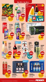 Cola im aktuellen Penny Prospekt (Pirna) Cola im Penny Prospekt "Wer günstig will, muss Penny." mit 42 Seiten (Pirna)