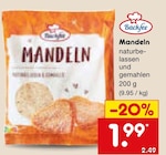 Mandeln Angebote von Backfee bei Netto Marken-Discount Stuttgart für 1,99 €