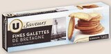 Fines galettes de Bretagne - U Saveurs en promo chez U Express Fines galettes de Bretagne - U Saveurs dans le catalogue U Express