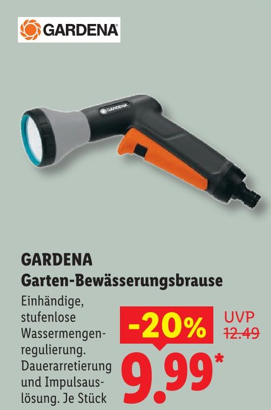 Garten-Bewässerungsbrause