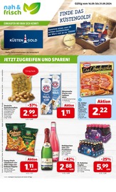 Aktueller nah&frisch Supermarkt Prospekt in Warburg und Umgebung, "JETZT ZUGREIFEN UND SPAREN!" mit 7 Seiten, 16.09.2024 - 21.09.2024