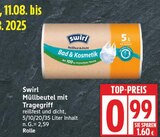 Müllbeutel mit Tragegriff von Swirl für 0,99 € bei EDEKA im Angebot Müllbeutel mit Tragegriff von Swirl im aktuellen EDEKA Prospekt