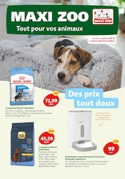Catalogue Jardineries & Animaleries Maxi Zoo en cours à Épinal et alentours, "MAXXI ZOO Tout pour vos animaux", 12 pages, 04/10/2023 - 11/10/2023