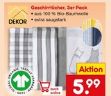 Geschirrtücher von DEKOR im aktuellen Netto Marken-Discount Prospekt für 5,99 €