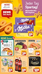 REWE Prospekt für Leipzig mit 27 Seiten REWE Prospekt für Leipzig: "Dein Markt", 27 Seiten, 17.08.2026 - 22.08.2026