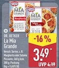 La Mia Grande Margherita von Dr. Oetker im aktuellen ALDI Nord Prospekt