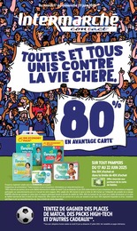 Catalogue Intermarché avec 24 pages de promos Prospectus Intermarché, "TOUTES ET TOUS UNIS CONTRE LA VIE CHÈRE.", pages, 17/06/2025 - 29/06/2025