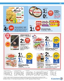 Prix et réduction Jambon Tranché dans le prospectus E.Leclerc en cours Offre Jambon Tranché dans le catalogue E.Leclerc du moment à la page 35