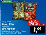 Konsum - Linsen Chips oder Popchips Angebot im Prospekt Linsen Chips oder Popchips bei Konsum im Prospekt "" für 1,49 €