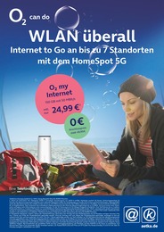 aetka Prospekt für Leipzig mit 1 Seite aetka Prospekt für Leipzig: "WLAN überall Internet to Go an bis zu 7 Standorten mit dem HomeSpot 5G", 1 Seite, 31.01.2023 - 28.02.2023