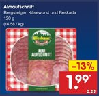 Almaufschnitt für 1,99 € bei Netto Marken-Discount im Angebot Almaufschnitt im aktuellen Netto Marken-Discount Prospekt