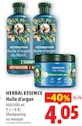Herbal essence huile d'argan - Lidl Herbal essence huile d'argan à 4,05 € dans le catalogue Lidl