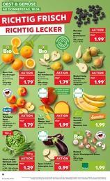 Bio Obst Angebot im aktuellen Kaufland Prospekt auf Seite 31