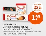 Cereola, Cereola Milkys oder Cereola mit ChoViva von DeBeukelaer im aktuellen tegut Prospekt für 1,49 €