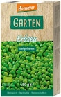Garten Bio Erbsen im Angebot bei REWE in Kaufbeuren Garten Bio Erbsen Angebote von Demeter bei REWE Kaufbeuren für 1,99 €