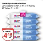 Babysanft Feuchttücher bei GLOBUS im Prospekt "" für 4,49 €