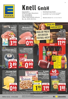 EDEKA Prospekt der Woche "Aktuelle Angebote" Seite 1, 02.02.2026 bis 07.02.2026 für Dormagen Aktueller EDEKA Prospekt "Aktuelle Angebote" Seite 1 von 26 Seiten für Dormagen