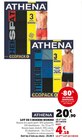 Lot de 3 boxers homme - Athena - Super U à Perpignan Lot de 3 boxers homme - Athena en promo chez Super U Perpignan à 4,18 €