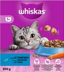 Katzentrockennahrung von Whiskas für 2,49 € bei REWE im Angebot Katzentrockennahrung von Whiskas im aktuellen REWE Prospekt