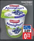 E center Bühlertal - Almighurt Heidelbeere Angebot im Prospekt Almighurt Heidelbeere bei E center im Bühlertal Prospekt für 0,72 €