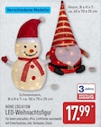 LED-Weihnachtsfigur Schneemann von HOME CREATION für 17,99 € bei ALDI Nord im Angebot LED-Weihnachtsfigur Schneemann von HOME CREATION im aktuellen ALDI Nord Prospekt
